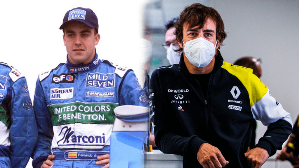Fernando Alonso Then Vs Now