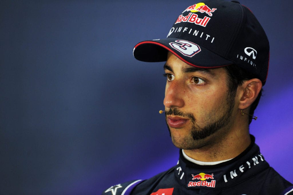Daniel Ricciardo at the 2014 United States Grand Prix © XPB Images