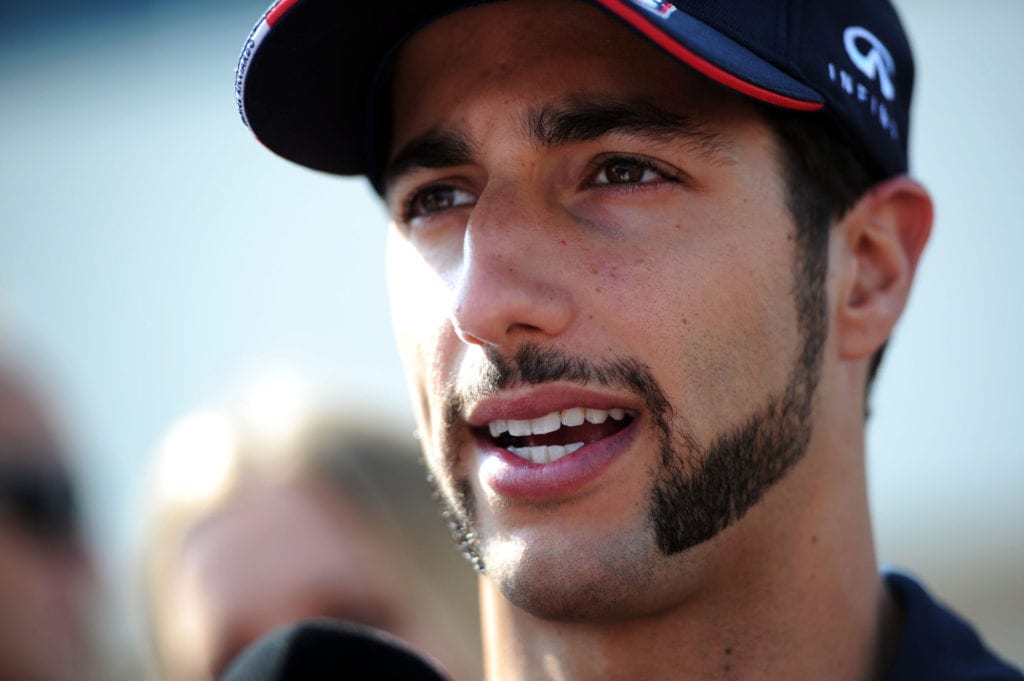 Daniel Ricciardo at the 2014 United States Grand Prix © XPB Images