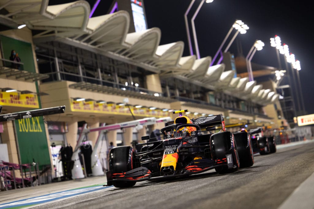 Alexander Albon during Sakhir Grand Prix qualifying © XPB Images